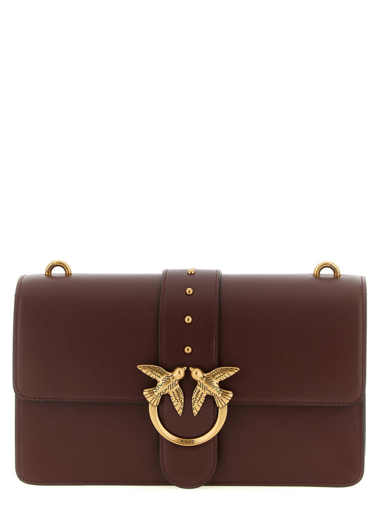 Love One Classic Crossbody Bags Bordeaux