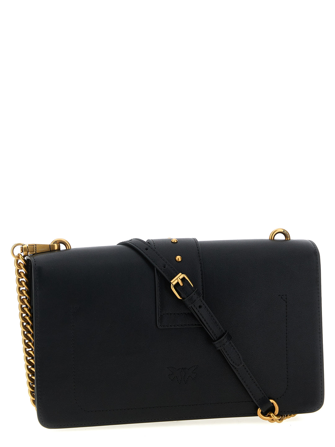 Pinko Love One Classic Crossbody Bags - Black | bb031cf74f4c5bf0df3082e4639bc5a9bb9acea7