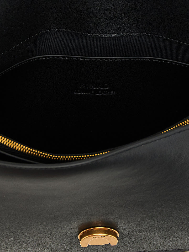 Pinko Love One Classic Crossbody Bags - Black | 15f559dabeedbbcd67e339bbbf1da096d5a21566