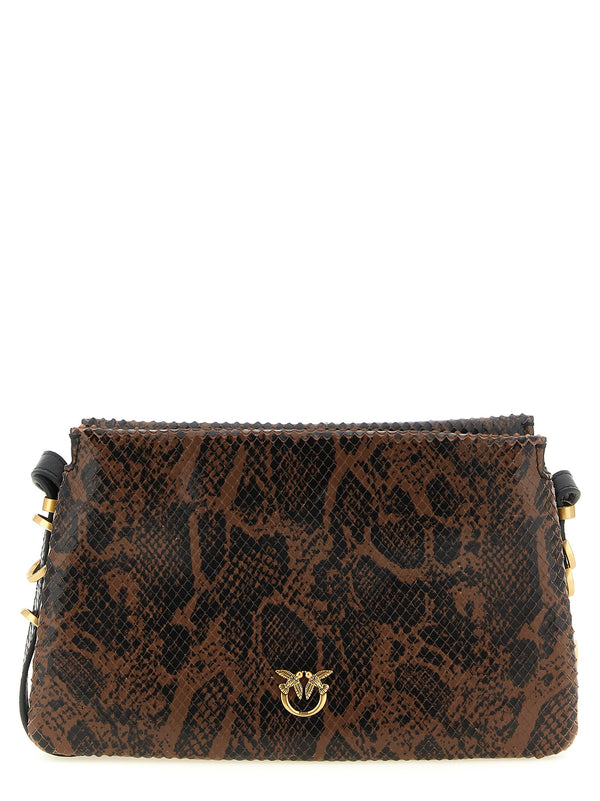 Love Birds Crossbody Bags Brown