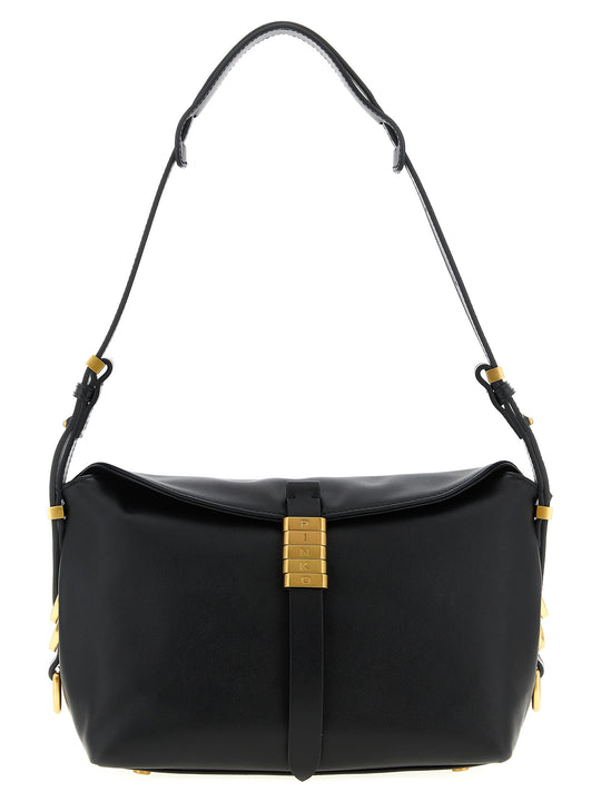 Saddle Baguette Shoulder Bags Black