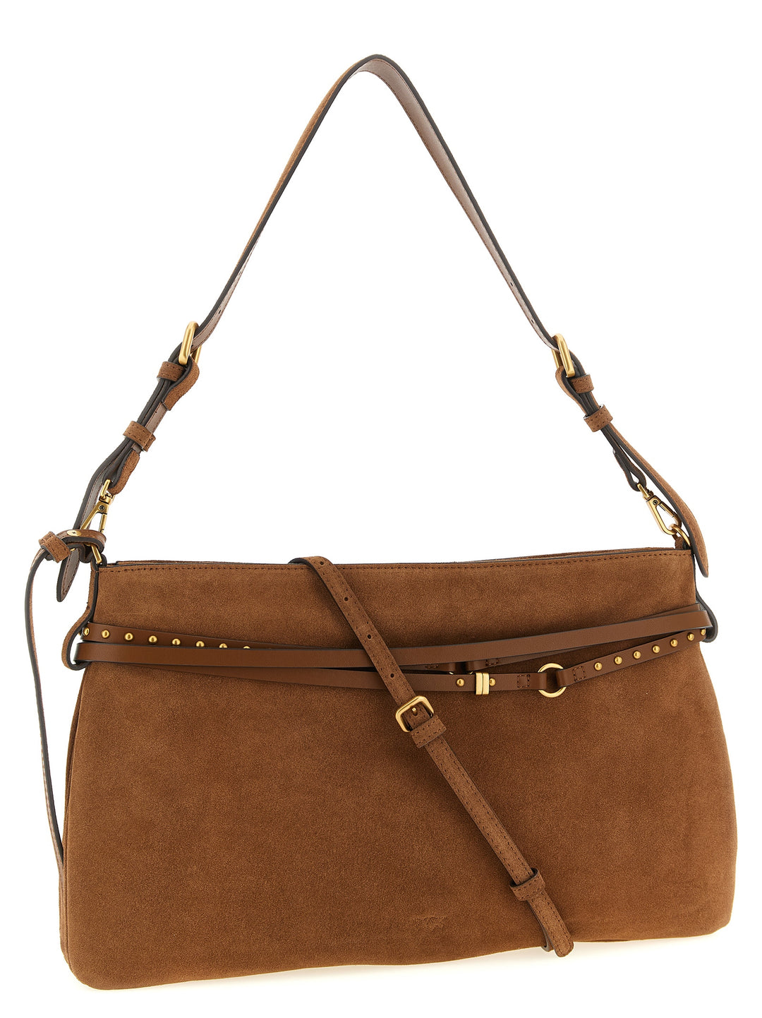 Pinko Belt Shoulder Bags - Brown | f3cf7cca750b2cc1dff2ed85aff27c177f1ab1db