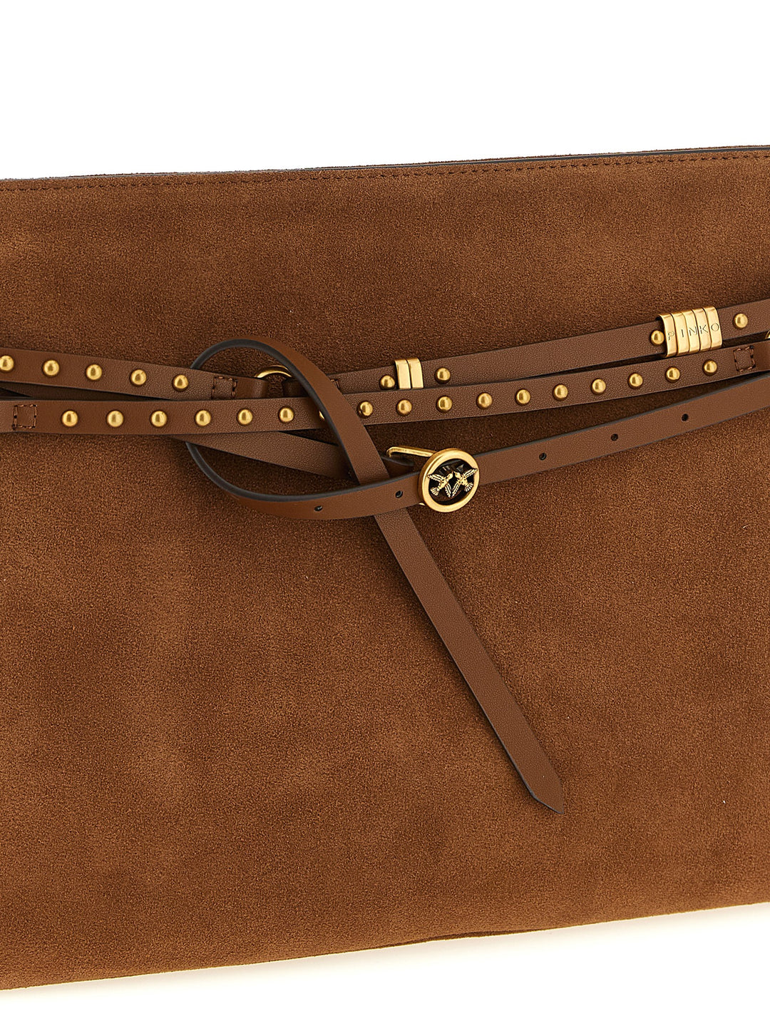 Pinko Belt Shoulder Bags - Brown | c467893a3f7ea86abb8e95d1980313e2c6eea543