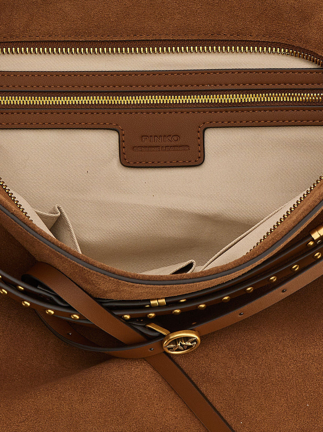 Pinko Belt Shoulder Bags - Brown | 72292581adf2c7d8b41b8c40e5db4a259c302ed8