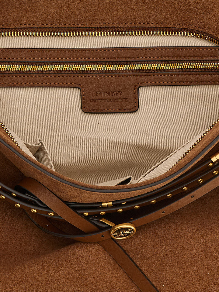 Pinko Belt Shoulder Bags - Brown | 72292581adf2c7d8b41b8c40e5db4a259c302ed8