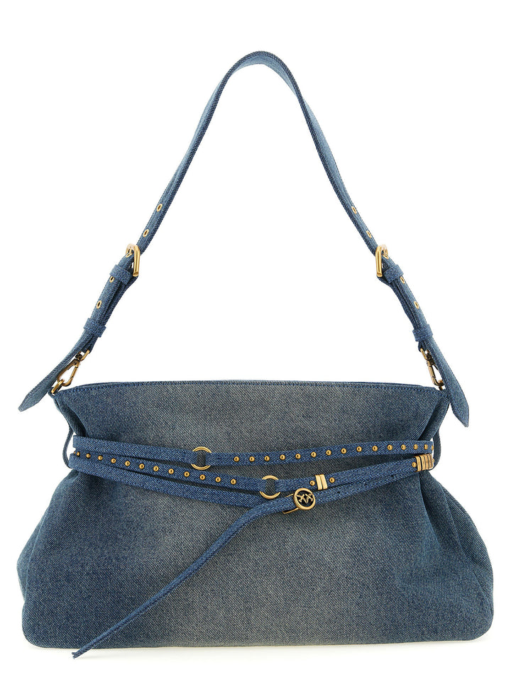 Pinko Belt Shoulder Bags - Blue | b5e5effdc20808a1ae90b01625349b33f696e61c