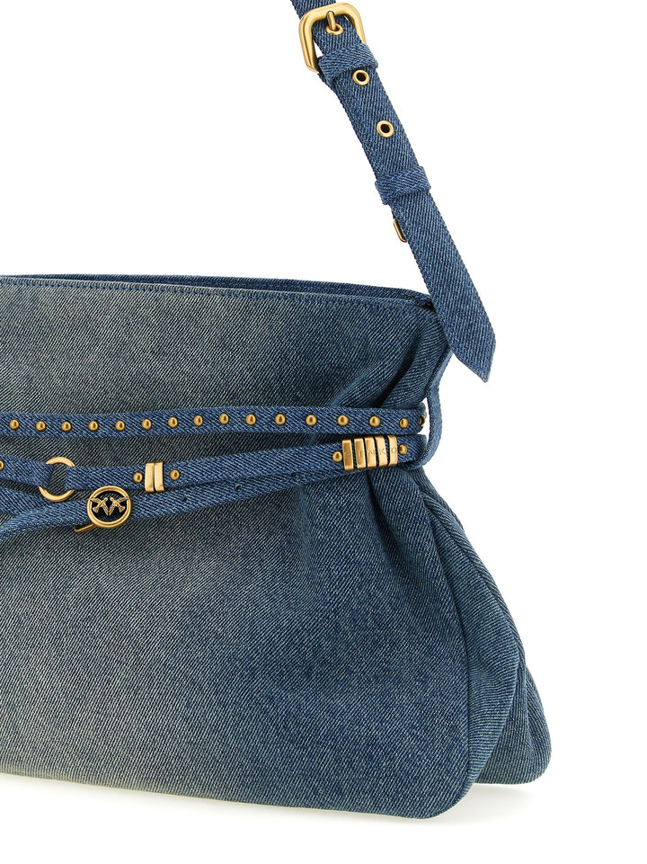 Pinko Belt Shoulder Bags - Blue | 16e041c9516360f7440f88b0789d9f86444964fc