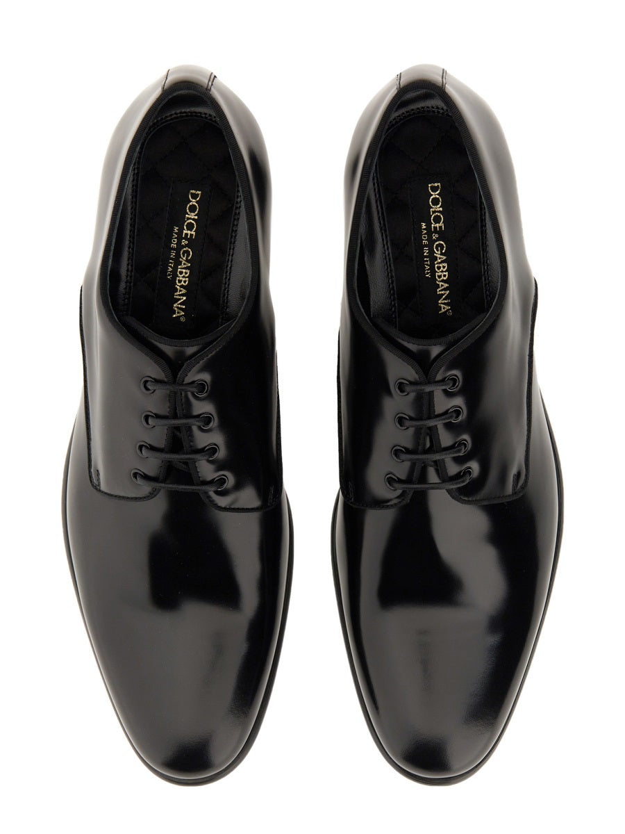 Dolce & Gabbana Flat Shoes - Black | Wanan Luxury