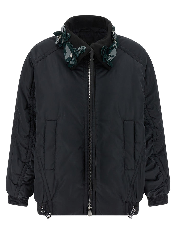 Pinko Clarinda Puffer Jackets - Blue | e0fbbdffa0fa266985b27be9bd29321a667474a2