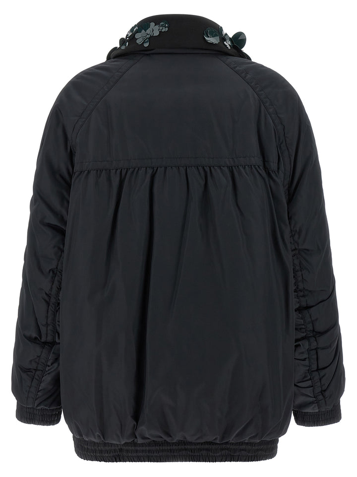 Pinko Clarinda Puffer Jackets - Blue | 64b3252a92f0883416bb7a51dc56190f464a8705