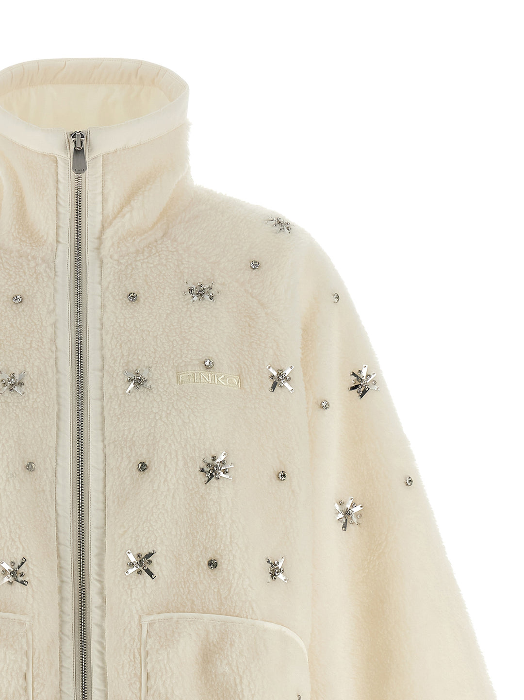 Pinko Graciana Puffer Jackets - White | 5c55872fbc7e9d0a800e8d432a17997254a8372a