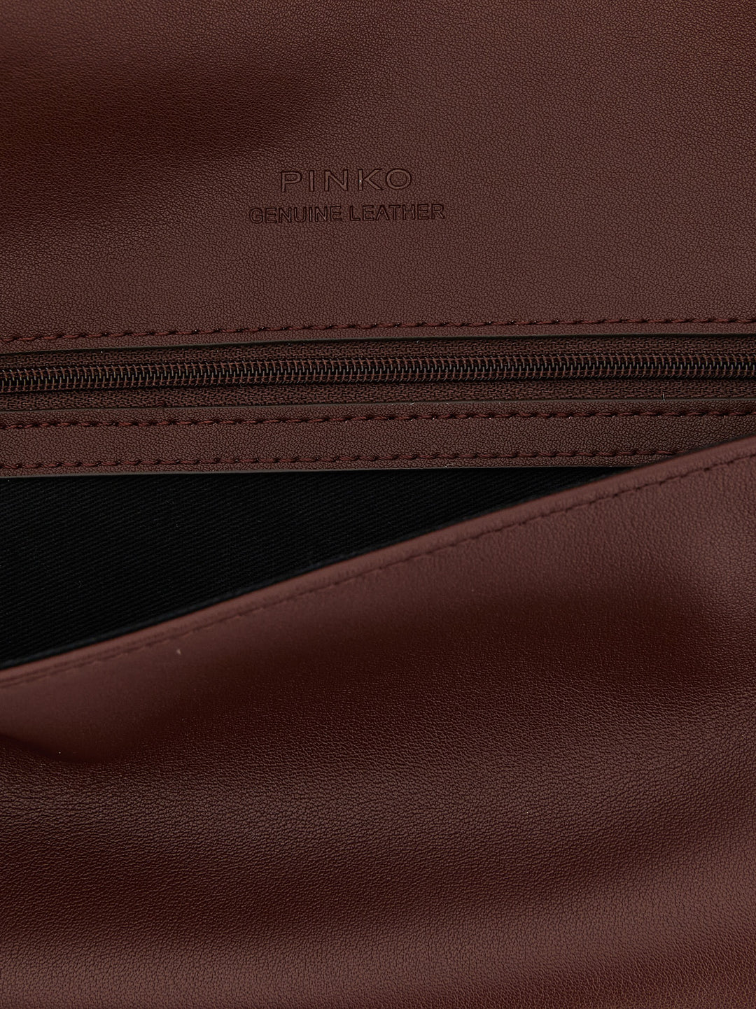 Pinko Love Click Soft Horizontal Clutch - Bordeaux | c6a5bee57cec83e3ea72c9a9f6d730da4e30dc68