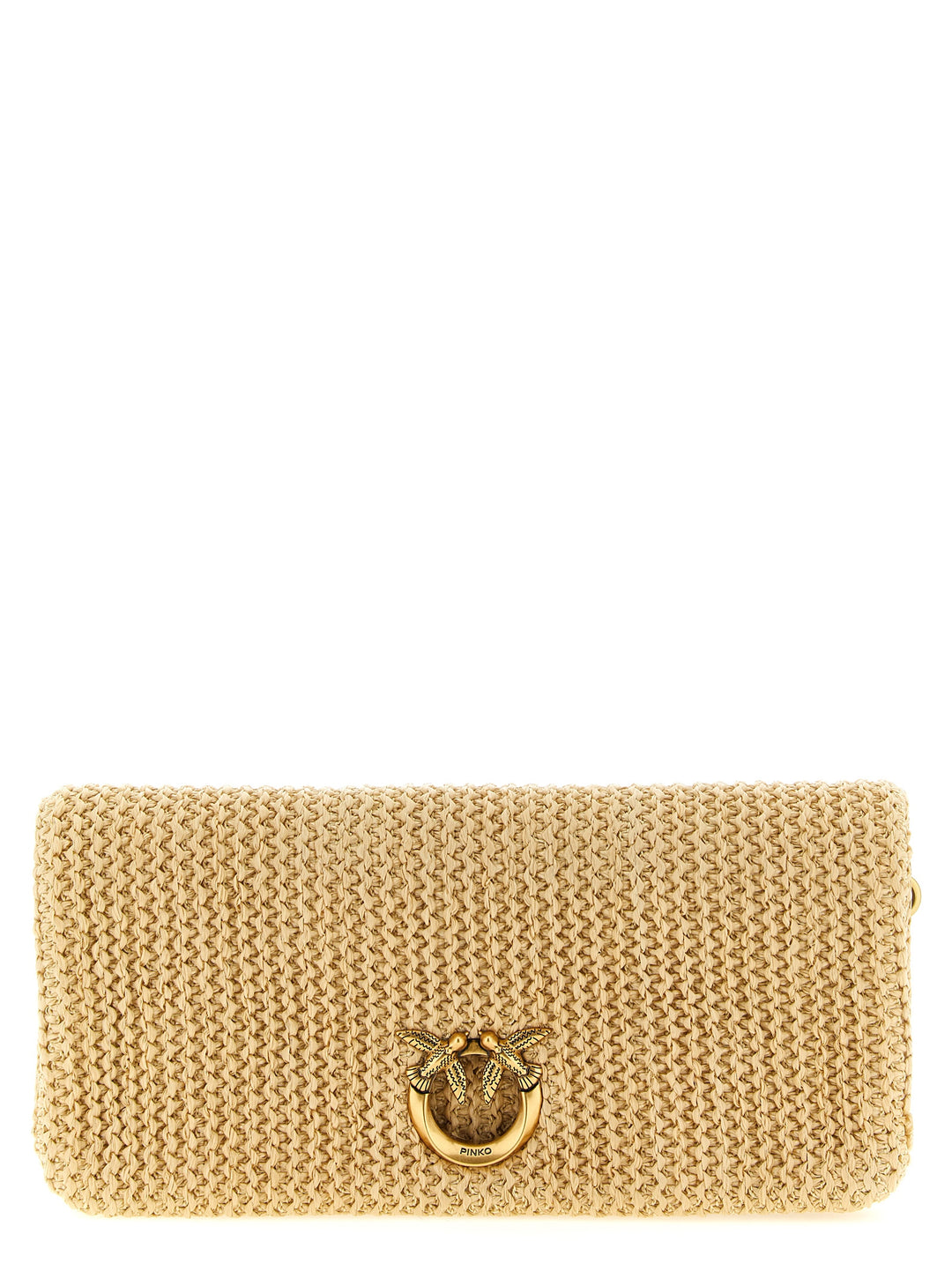 Pinko Love Bag Click Soft Horizontal Clutch - Pink | 90ca78875a8e7d7486c1af4ad9fd5ad284716925