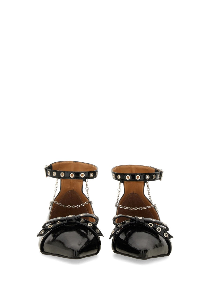 Ganni Flat Shoes - Black | Wanan Luxury