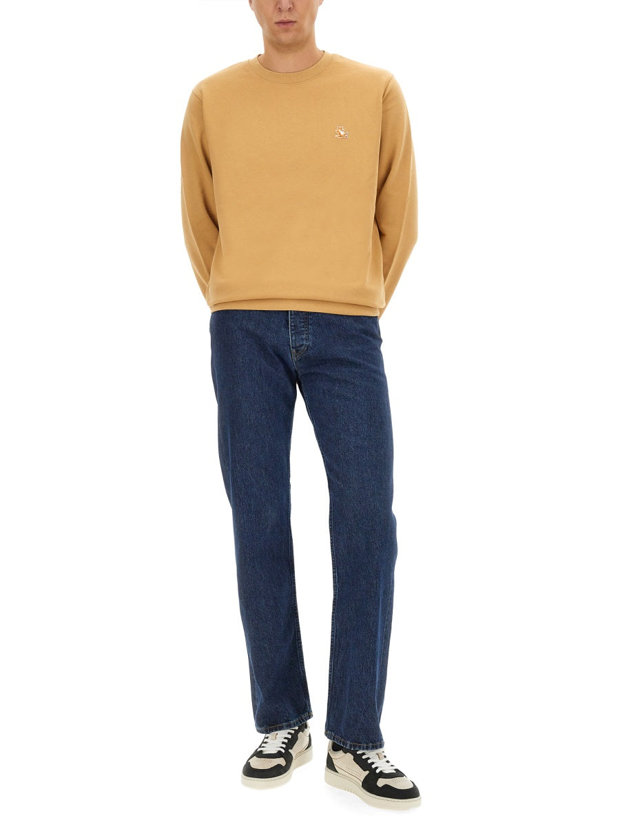 Maison Kitsuné Sweatshirts - Beige | Wanan Luxury