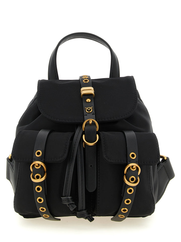 Pinko Mini Backpack Backpacks & Travels - Black | 09915fb6b7db60e977a5a3272c41d546c45e5e7e