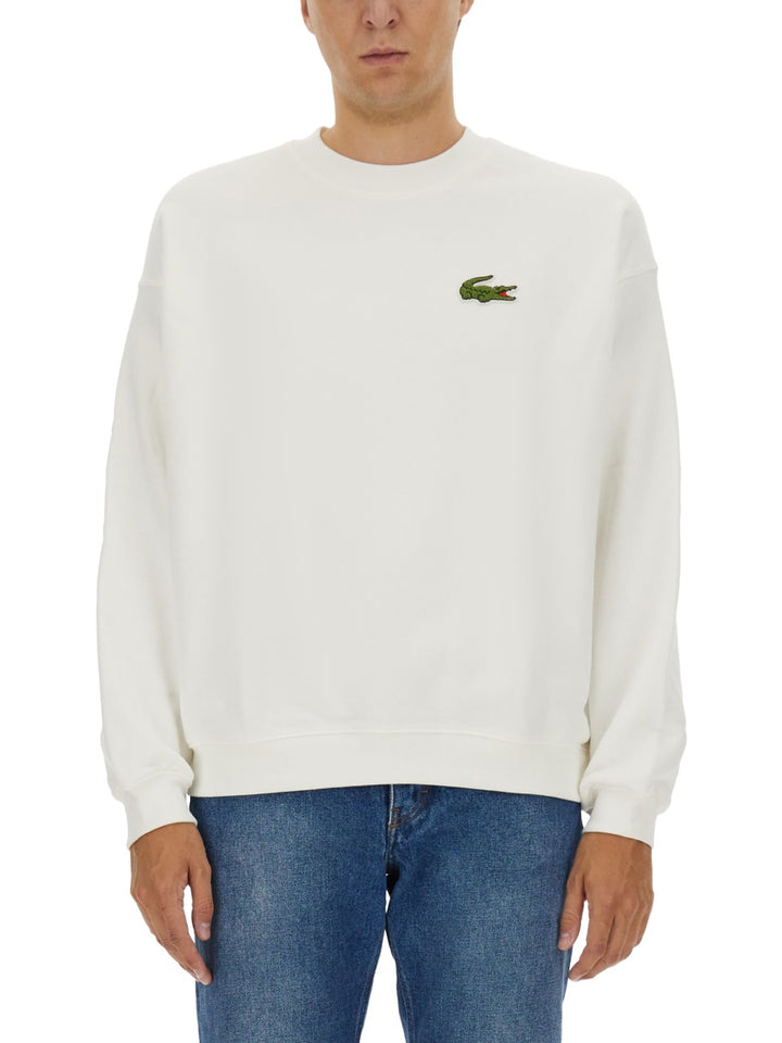Lacoste Sweatshirts - White | Wanan Luxury