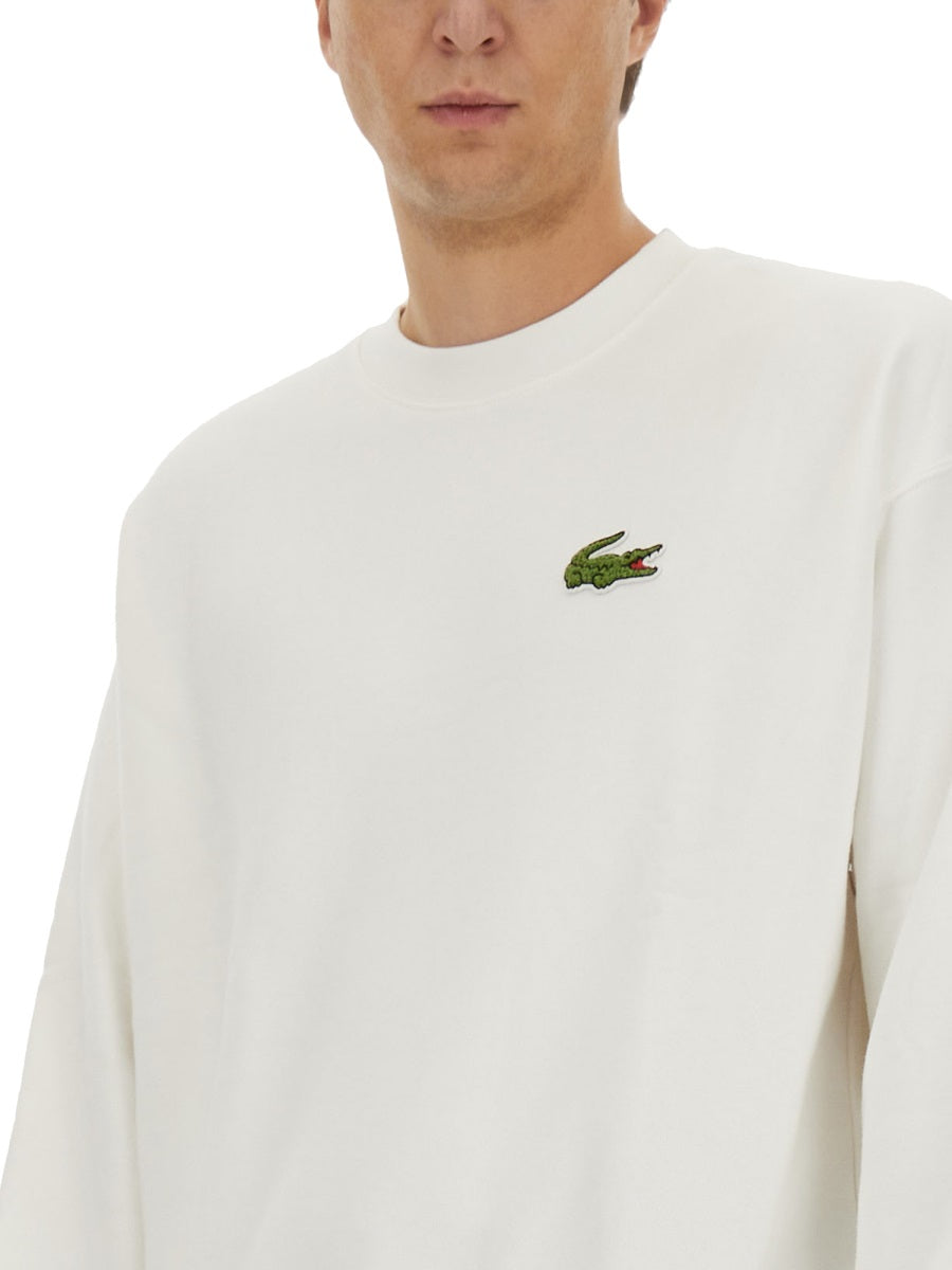Lacoste Sweatshirts - White | Wanan Luxury