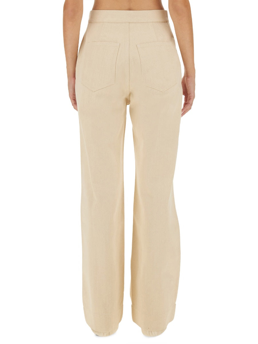Jil Sander Pants - White | Wanan Luxury