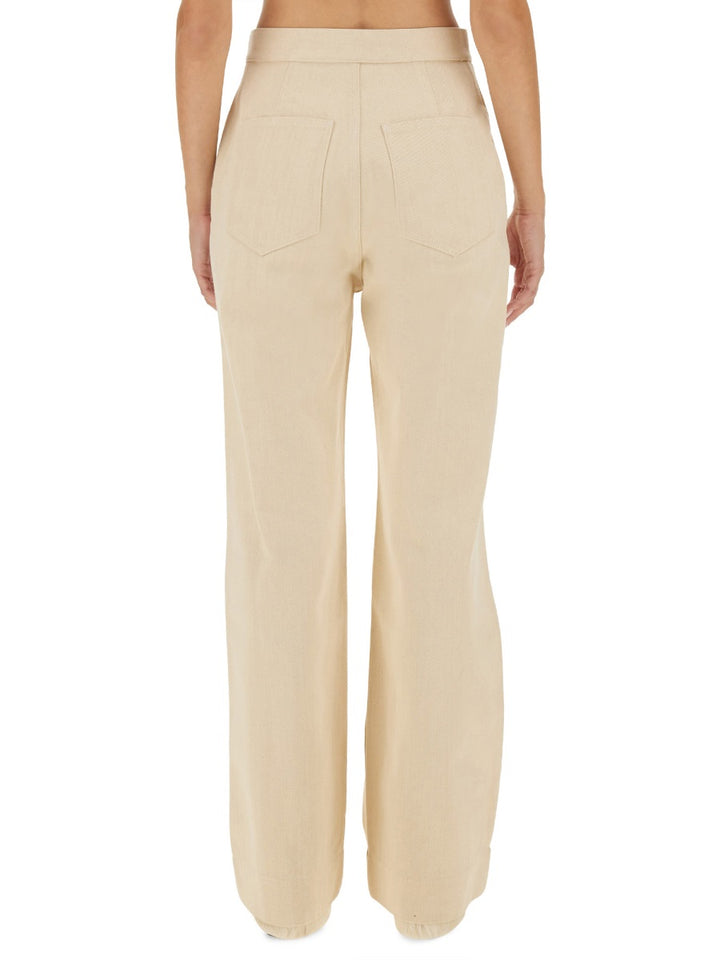 Jil Sander Pants - White | Wanan Luxury