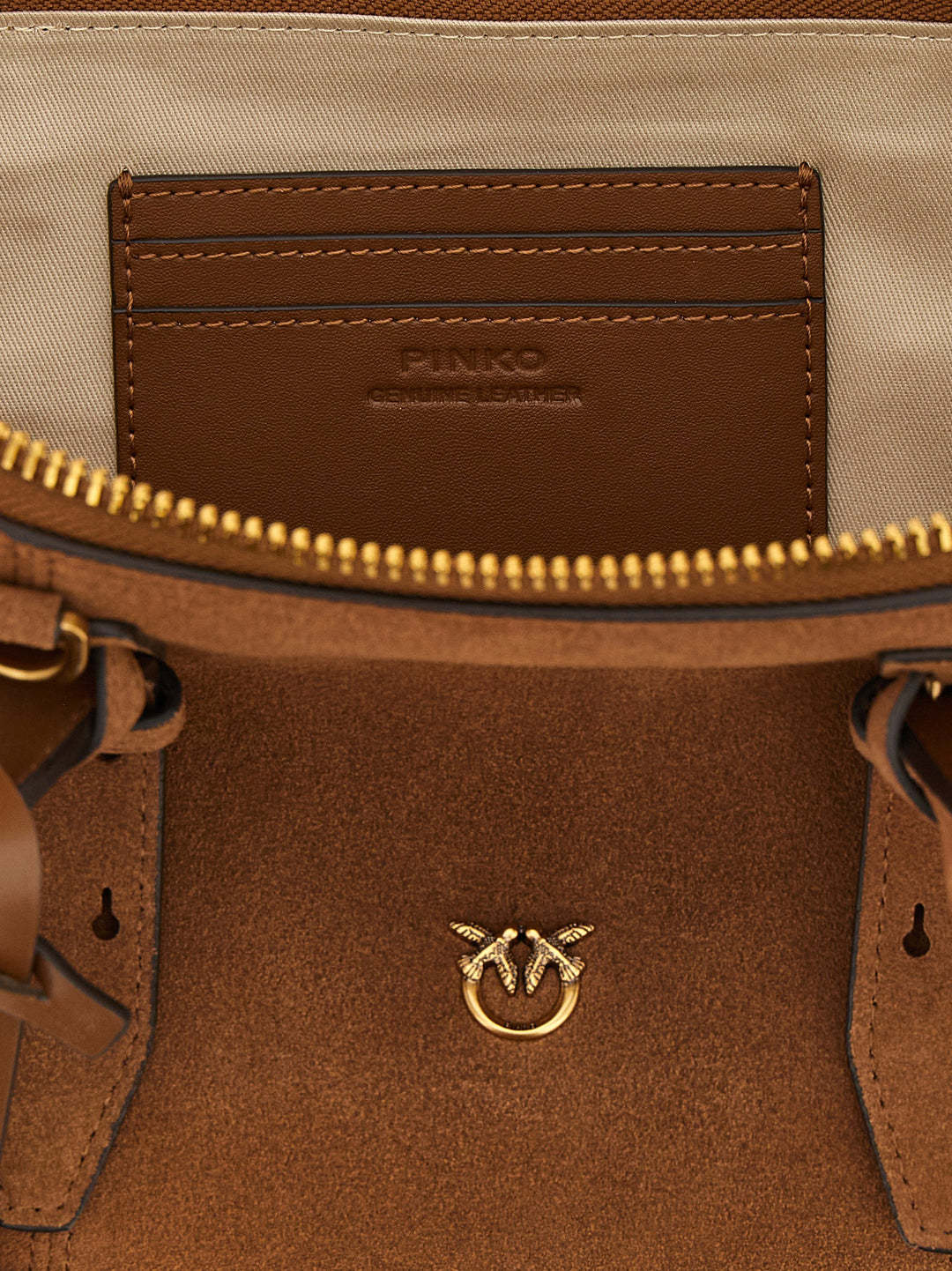 Pinko Bowling Baguette Shoulder Bags - Brown | cdb66da750ee3f6608ee5592950b70024cc7eb86