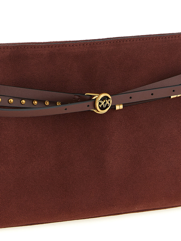 Pinko Belt Shoulder Bags - Bordeaux | bdc52376deb1856a8e2997f248d485431ba19cf5