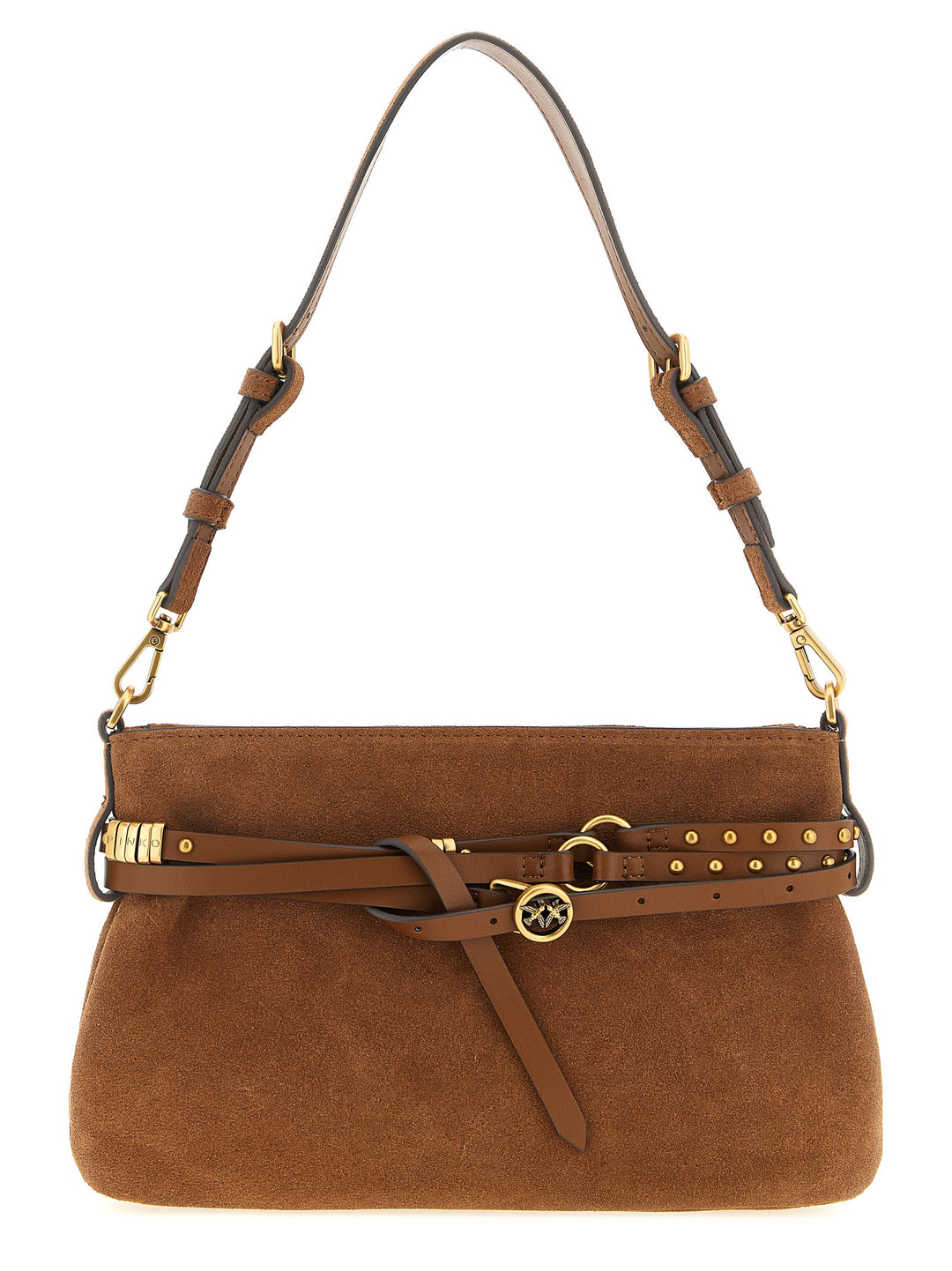 Pinko Belt Mini Shoulder Bags - Brown | 6d62e0e28e2fa6fb1ce0641df3595862b654436a