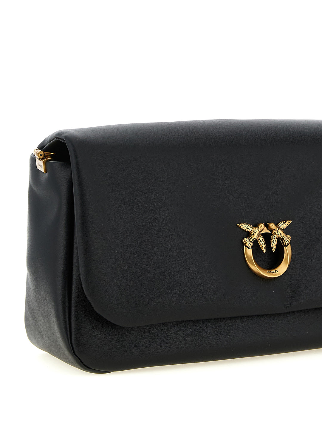 Pinko Click Soft Classic Crossbody Bags - Black | b015762561390a97fd541177d1f9a0140888b536