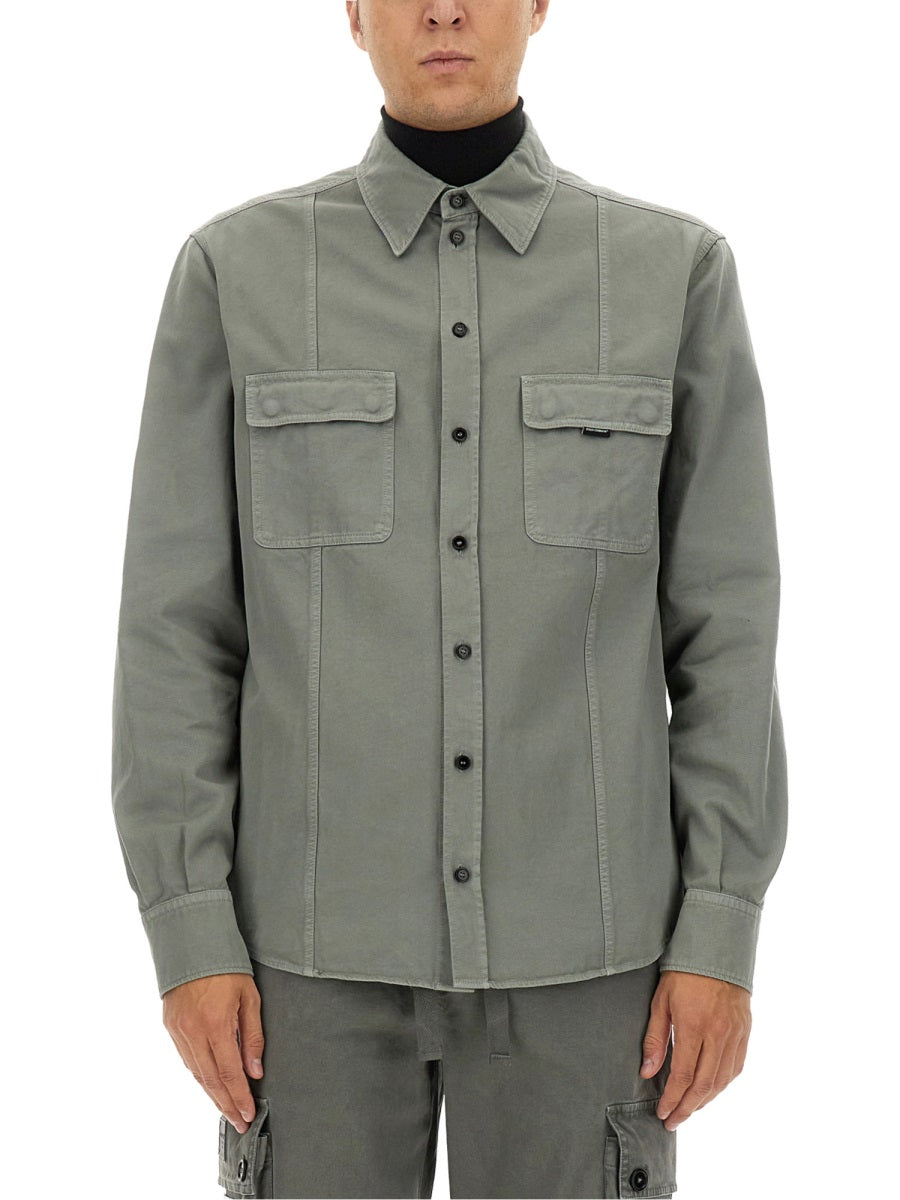 Dolce & Gabbana Shirts - Grey | Wanan Luxury
