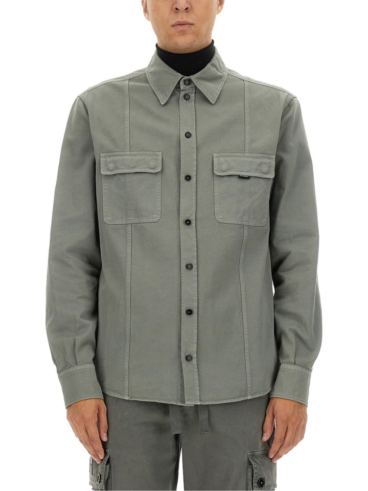 Dolce & Gabbana Shirts - Grey | Wanan Luxury