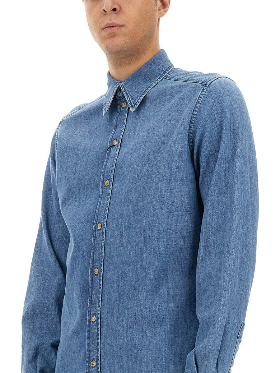 Dolce & Gabbana Shirts - Blue | Wanan Luxury