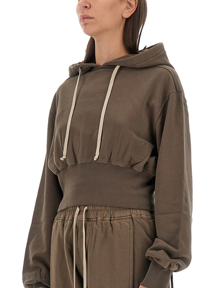 Rick Owens X Drkshdw Sweatshirts - Beige | ef490e27ac039cb03e625552b0dcf61c814e7afb