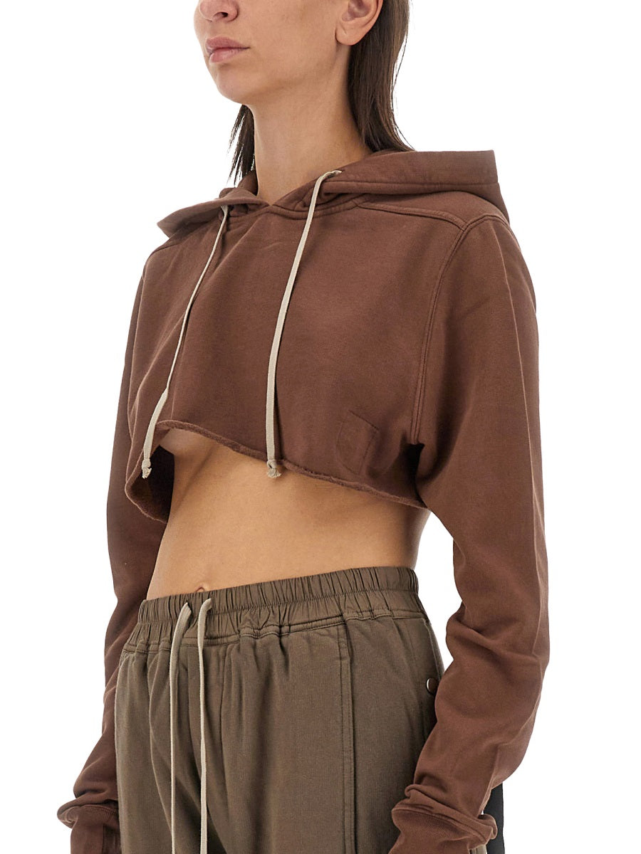 Rick Owens X Drkshdw Sweatshirts - Brown | 106eb78bce4a3966bd7359ce3603a9cdee36e530