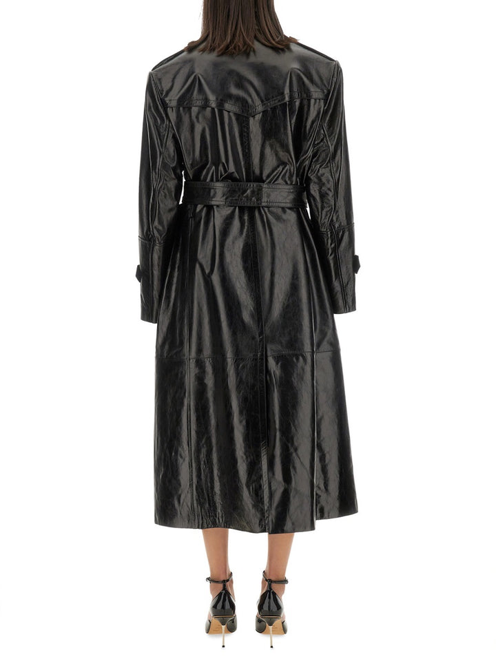 Sportmax Leather Jackets - Black | 5049b9c6b04231b1145df2ae231d7148a640e775