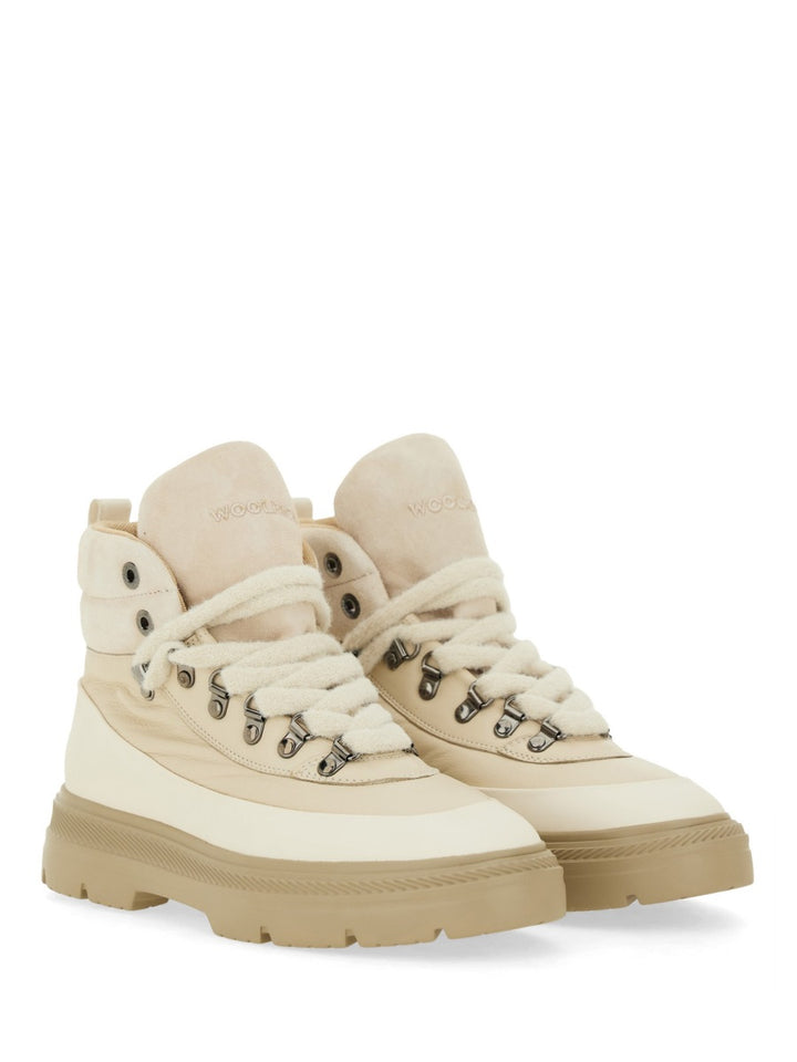 Woolrich Boots - White | Wanan Luxury