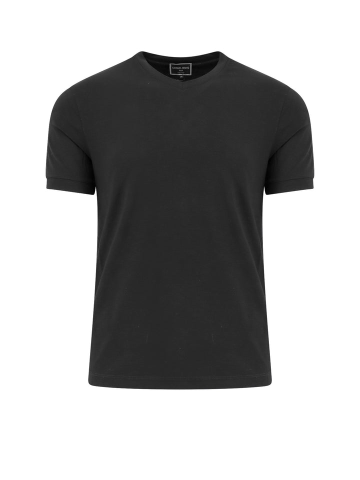 Giorgio Armani T-shirts and Polos - Blacks and greys | 87687b4fa66a6ec40c8c381e8755d0c08f340ea4