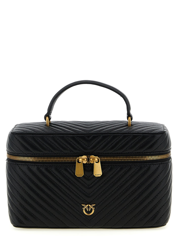 Pinko Vanity Case Classic Hand Bags - Black | c3f79229f5c9ff4b2d75833b84d9fa3baa0b848b