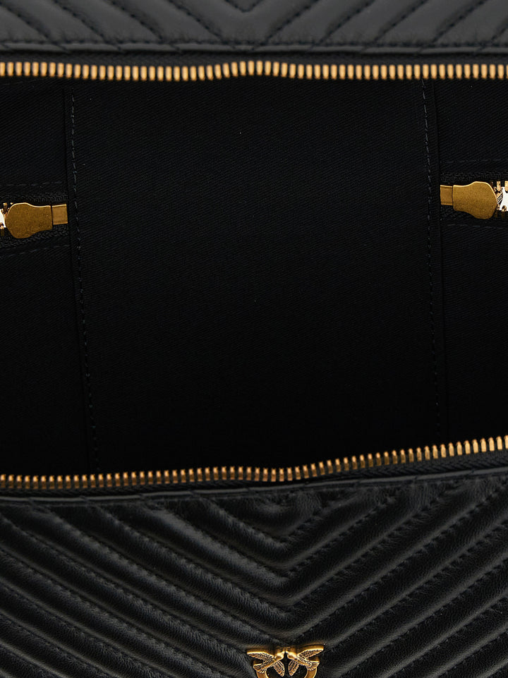 Pinko Vanity Case Classic Hand Bags - Black | fe2e8cc16102817501af20d91e8e6b91734ebde9