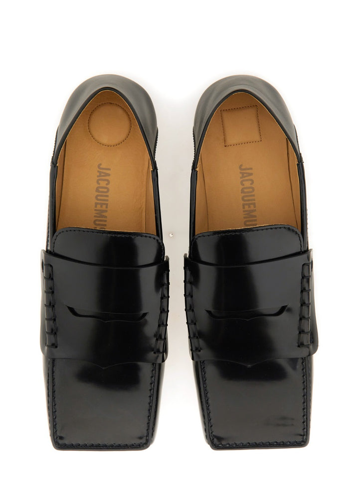 Jacquemus Loafers - Black | Wanan Luxury