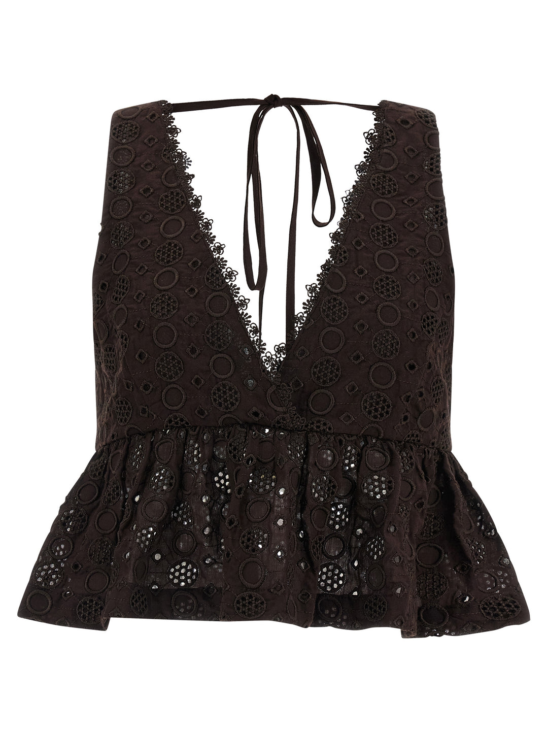 Pinko Kiersten Tops - Brown | b9b6a220d6325f6ab28469c992502318187084f0