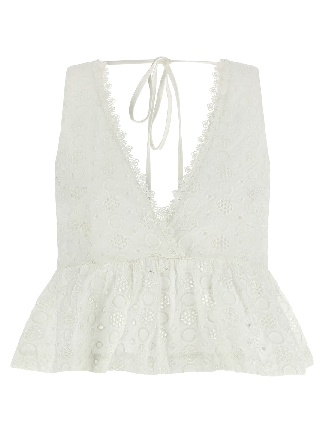 Pinko Kiersten Tops - White | b71ba6cc43fa2dbb1f53177b9ddd78f5e75cc52c