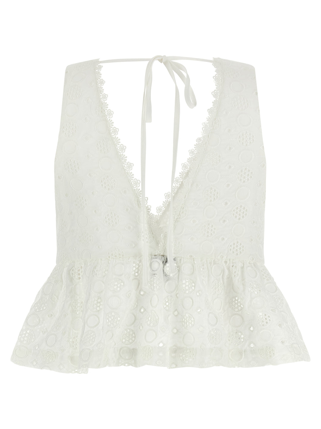 Pinko Kiersten Tops - White | 58bb3ad72a62eee271f59ce73f6e2d0bb27007bc
