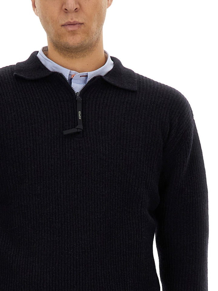 Aspesi Sweaters - Blue | Wanan Luxury