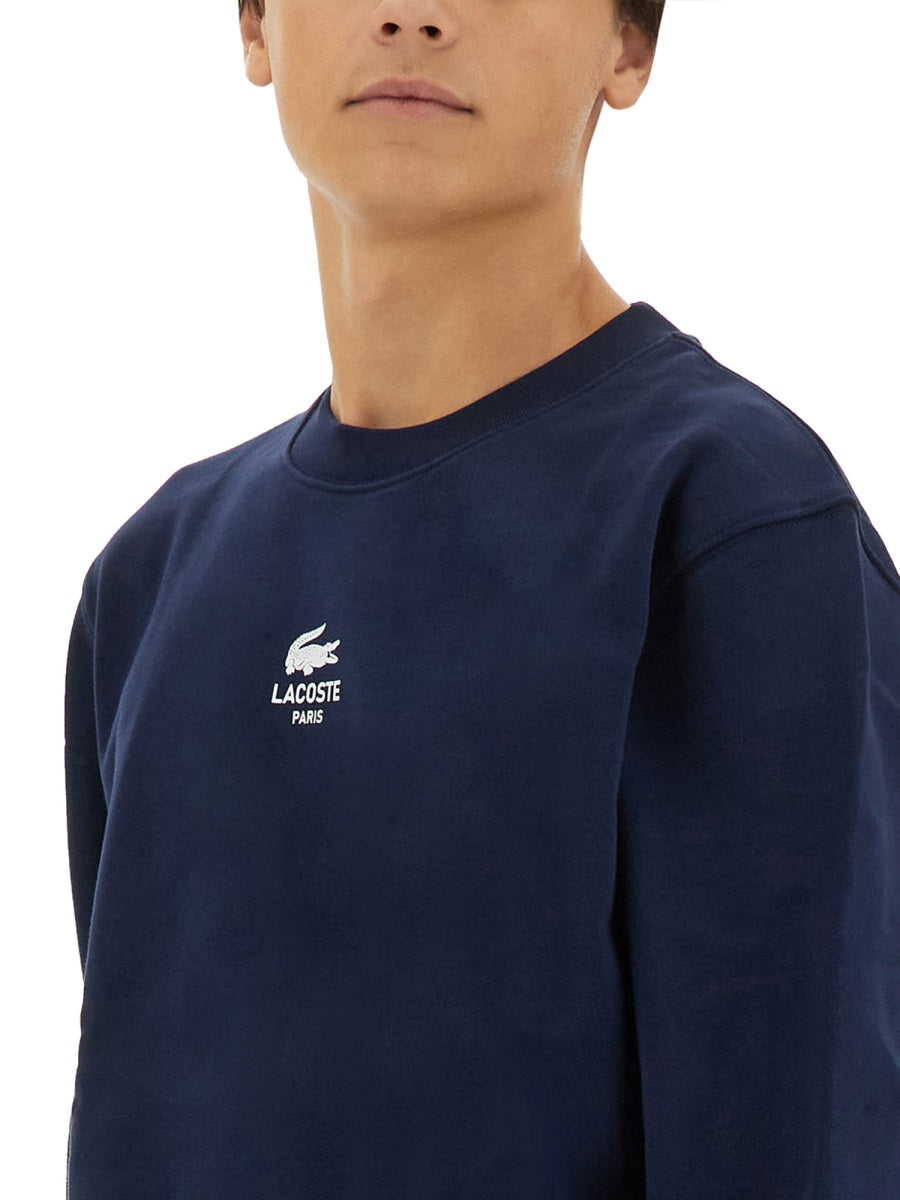 Lacoste Sweatshirts - Blue | Wanan Luxury