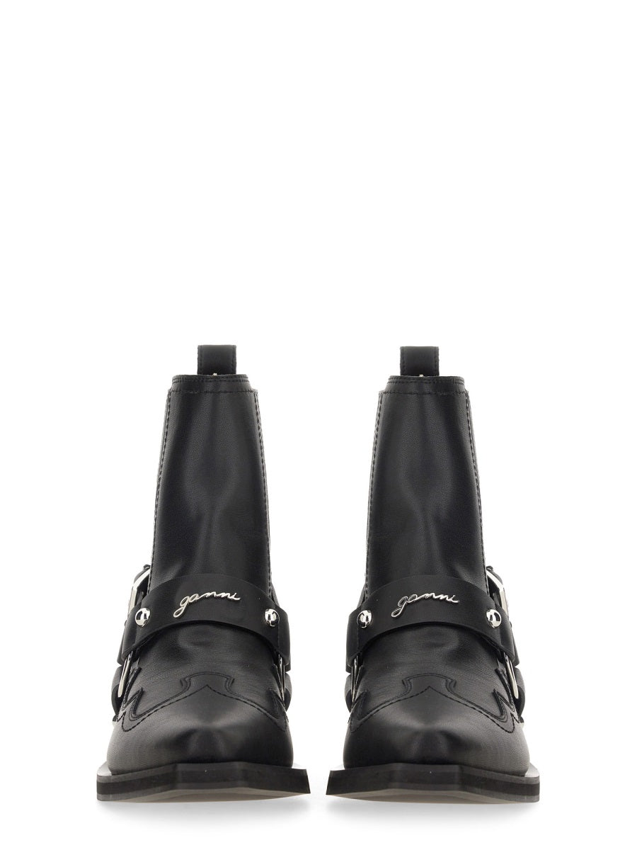 Ganni Boots - Black | Wanan Luxury