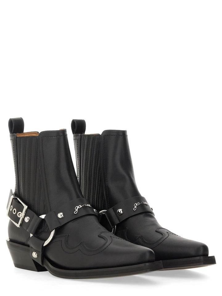 Ganni Boots - Black | Wanan Luxury