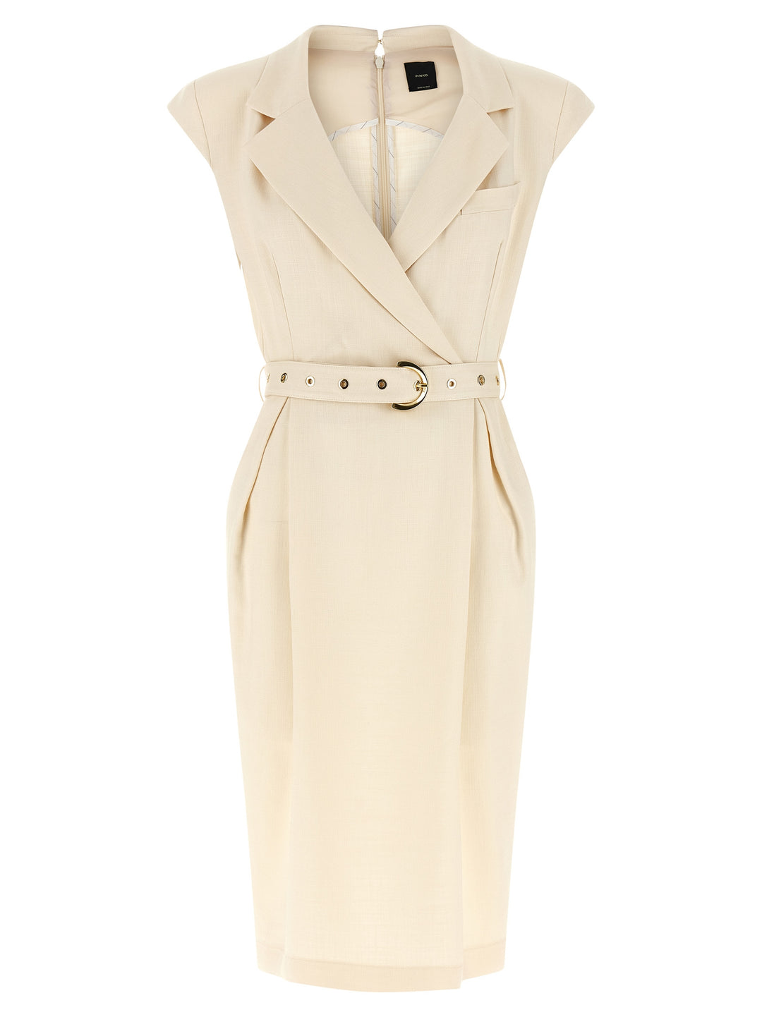 Pinko Amadine Dresses - White | 9107b4f01042d73d39579faee229d07cf2e6a4dd