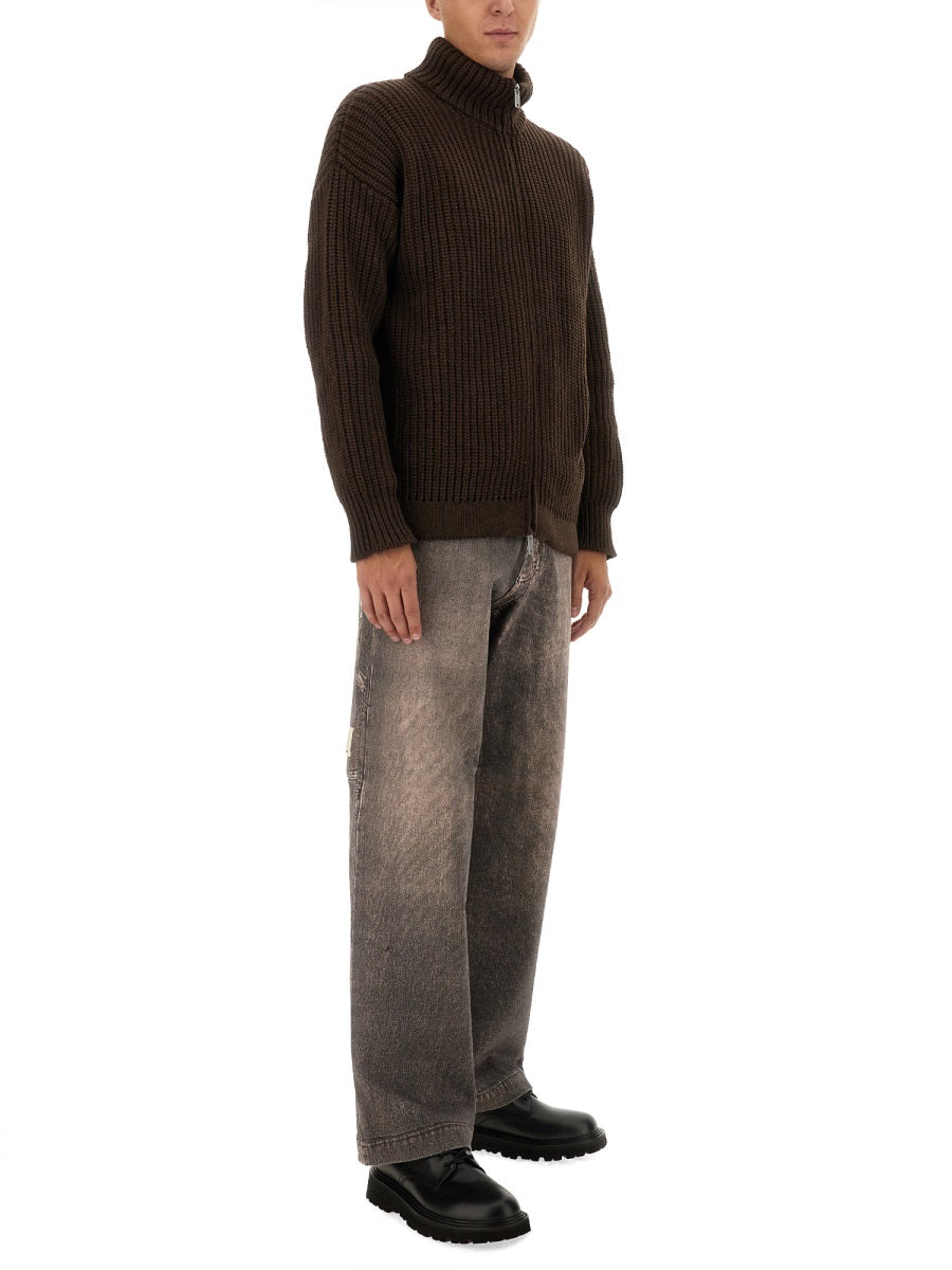 Emporio Armani Sweaters - Brown | Wanan Luxury