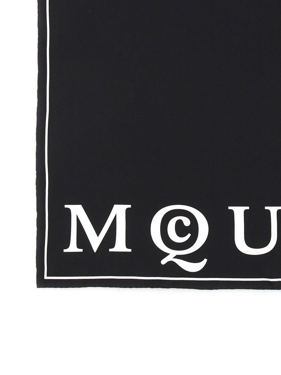 Alexander McQueen Scarves & Gloves - Black | Wanan Luxury