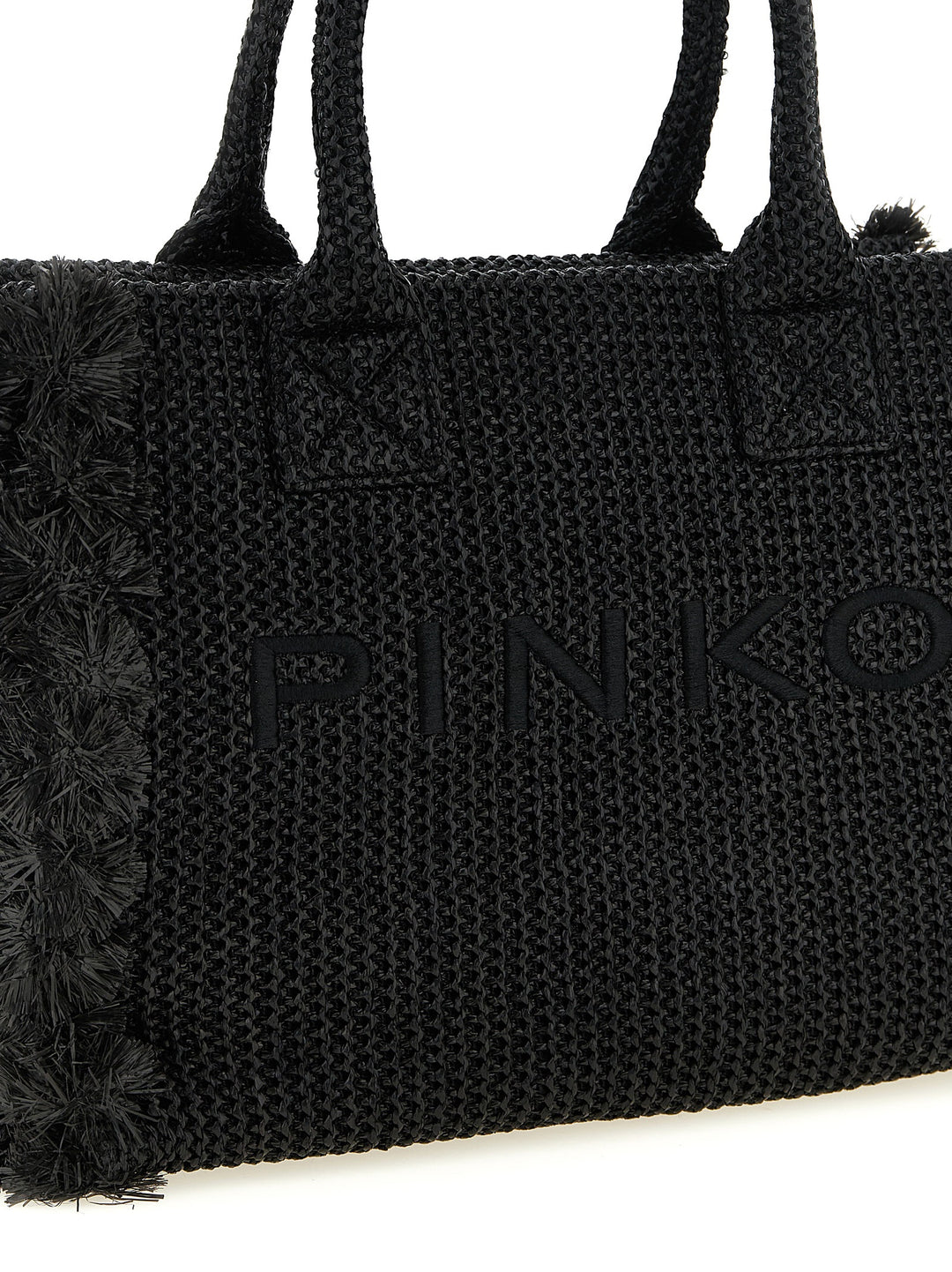 Pinko Beach Tote Bag - Black | b1f05f0c2c0ce40a104ae31702702223c9056502